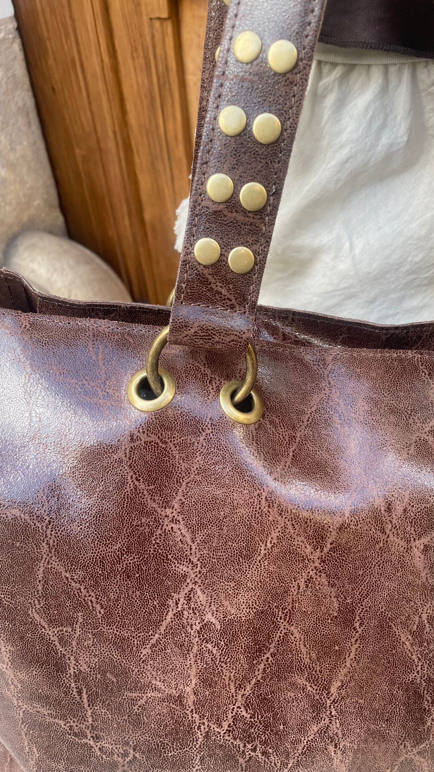 Bolso piel Lunaria